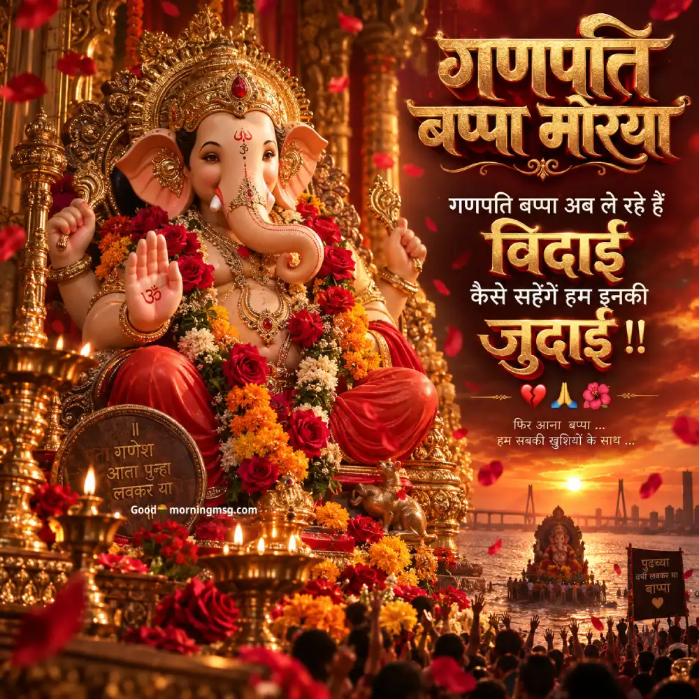 Blessing Ganesh Visarjan Quotes