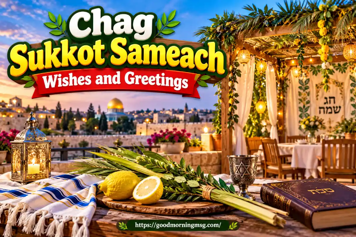 Chag Sukkot Sameach Wishes And Greetings