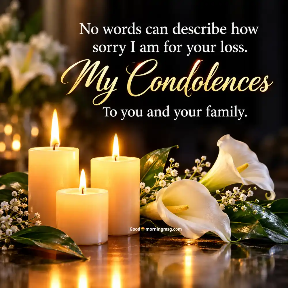 Condolences For Loss Of Mother