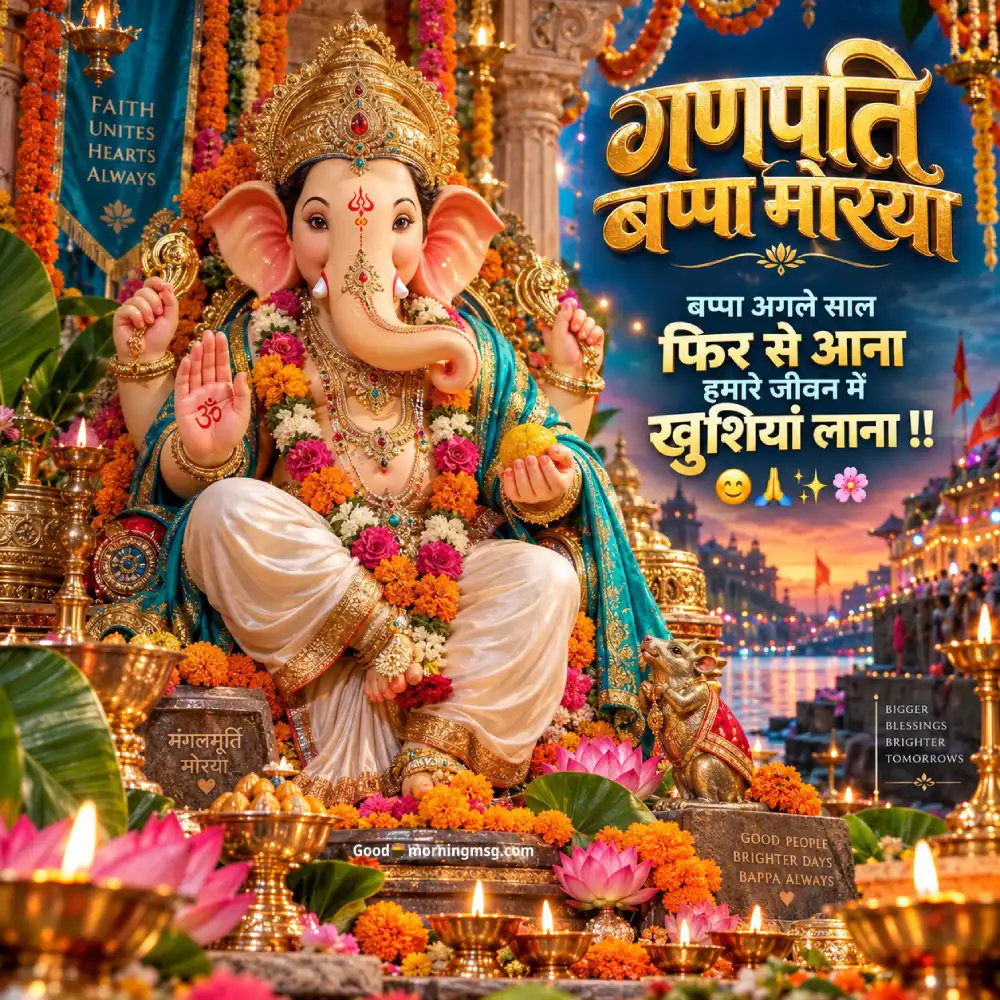 Emotional Ganesh Visarjan Quotes