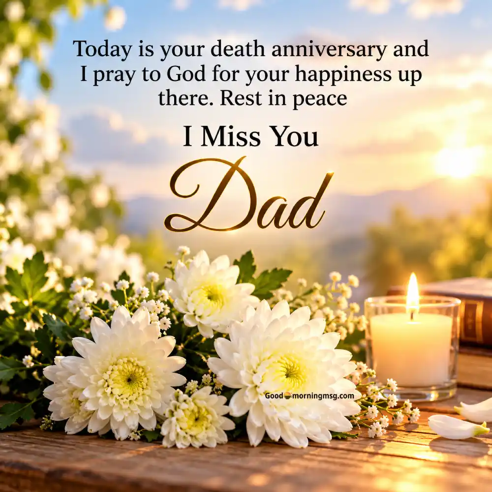 Friend Father Death Message
