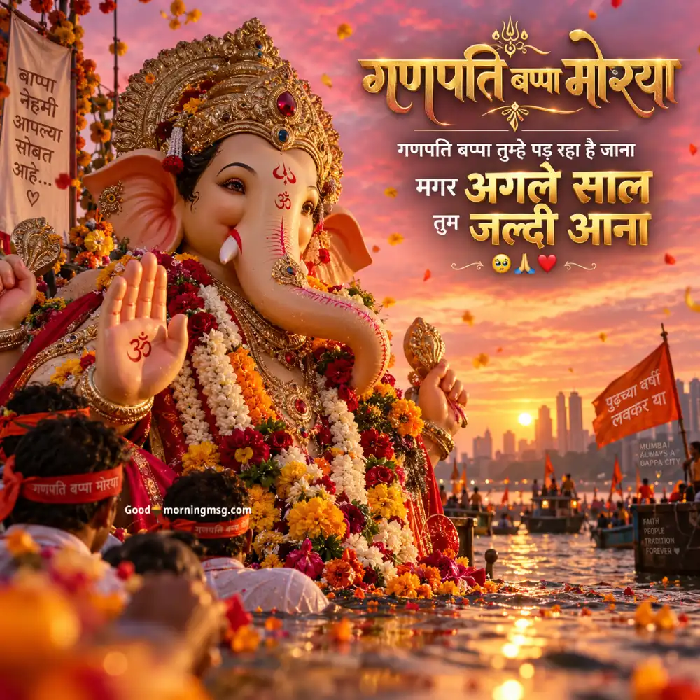 Happy Ganesh Visarjan