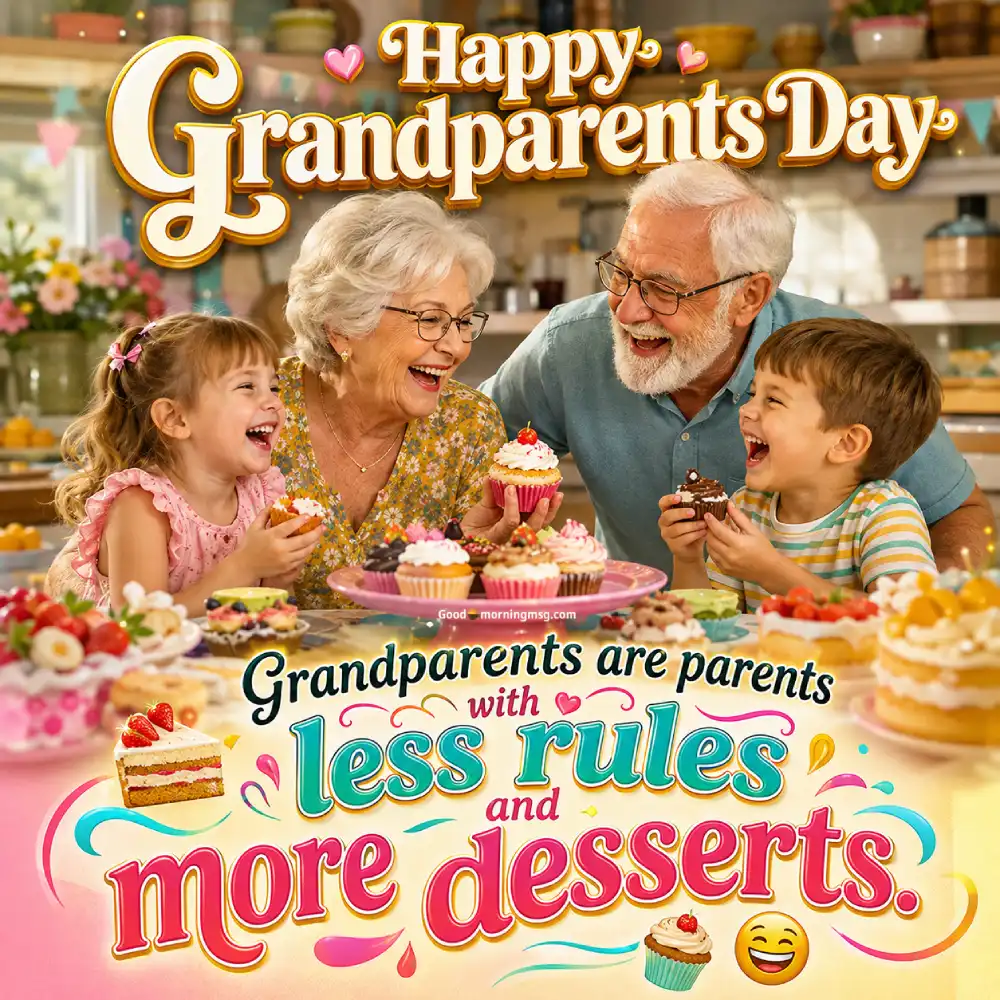 Happy Grandparents Day Poster