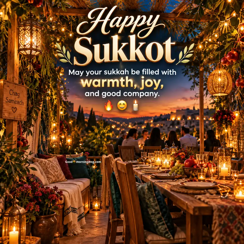 Happy Sukkot Greetings