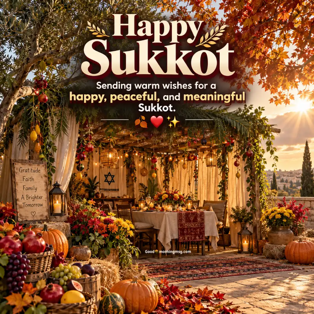 Happy Sukkot Quotes