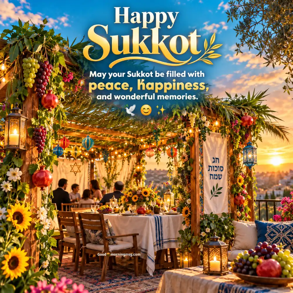 Happy Sukkot Wishes