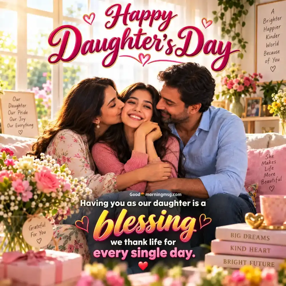 Inspirational National Daughter Day Quotes