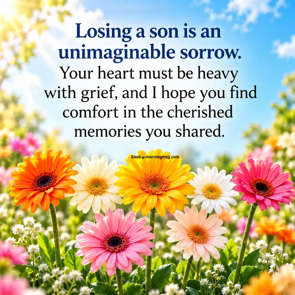 Loss Mother Condolence Message On Death Of Mother