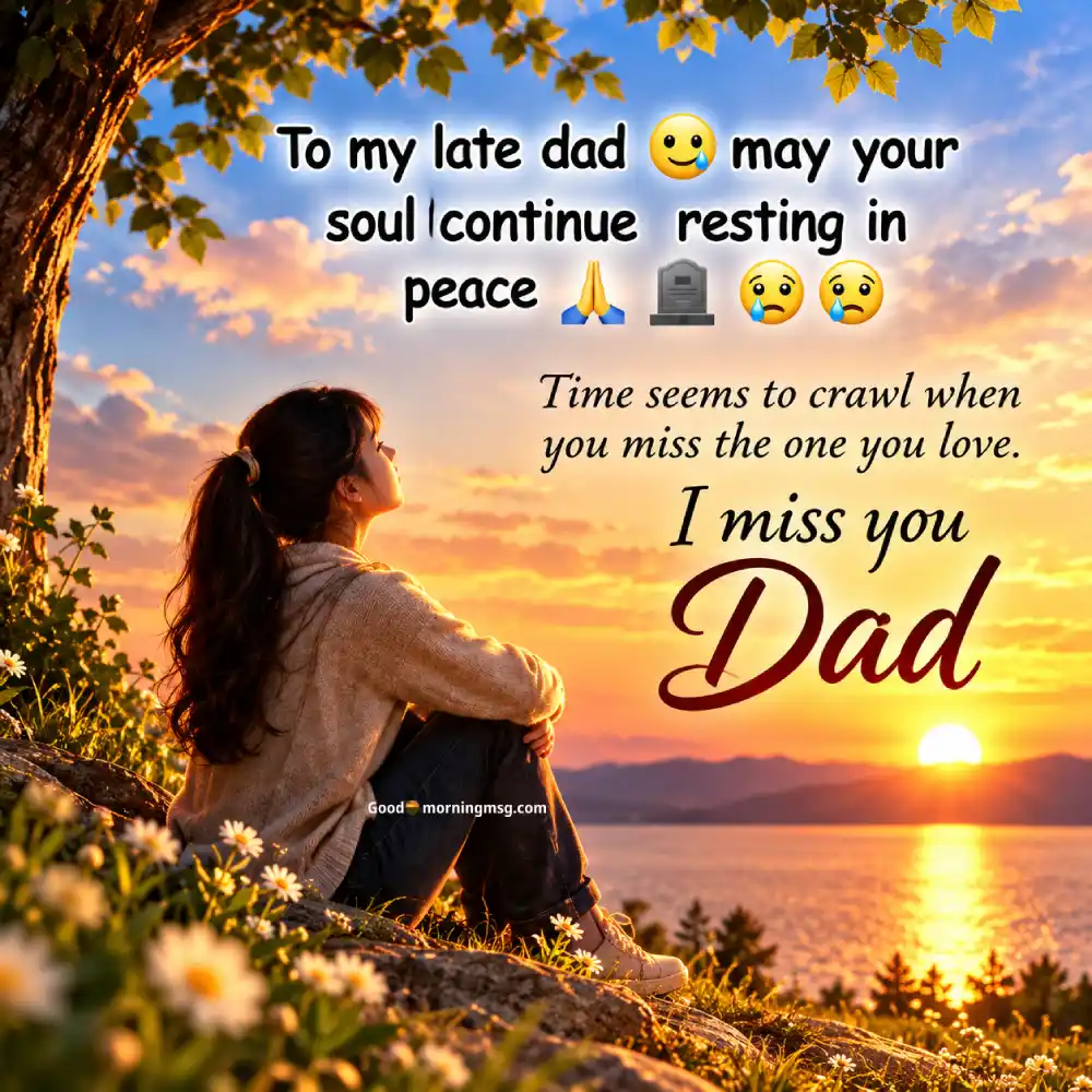 Loss Of Father Message