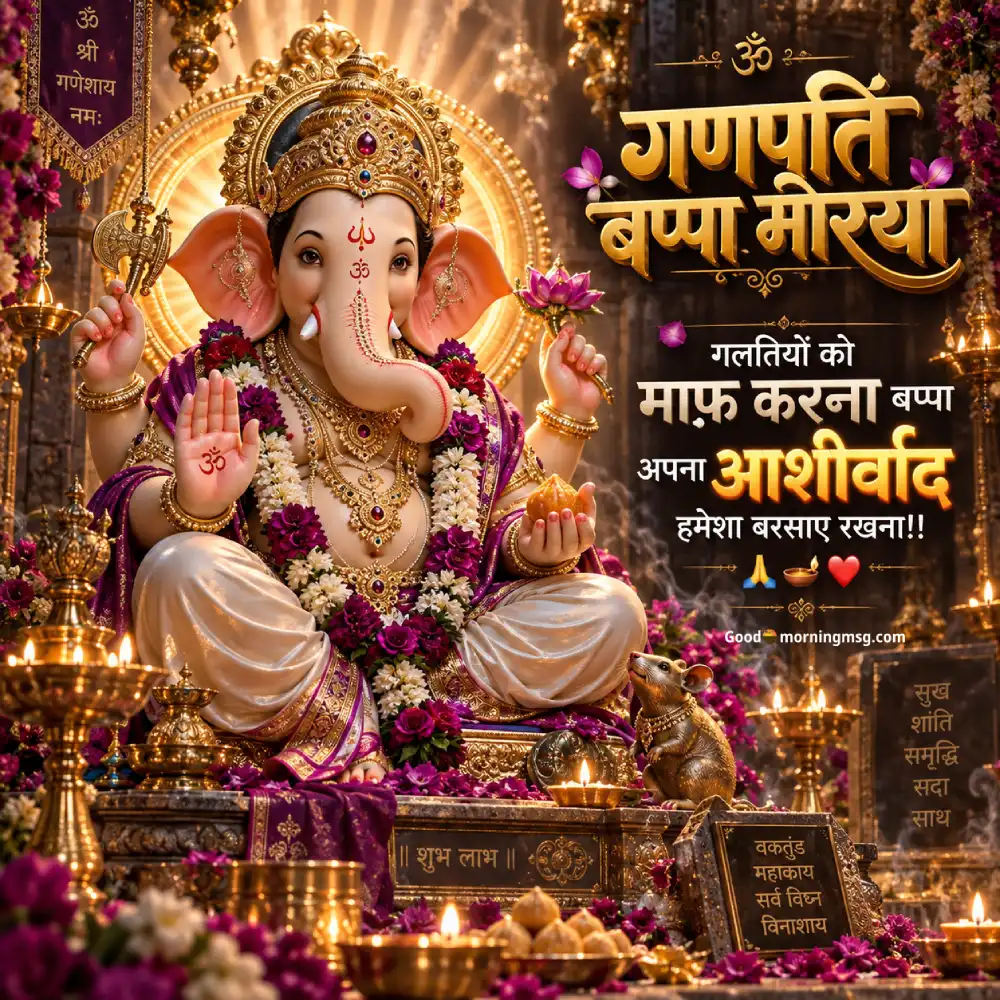Miss You Ganpati Bappa Visarjan Quotes