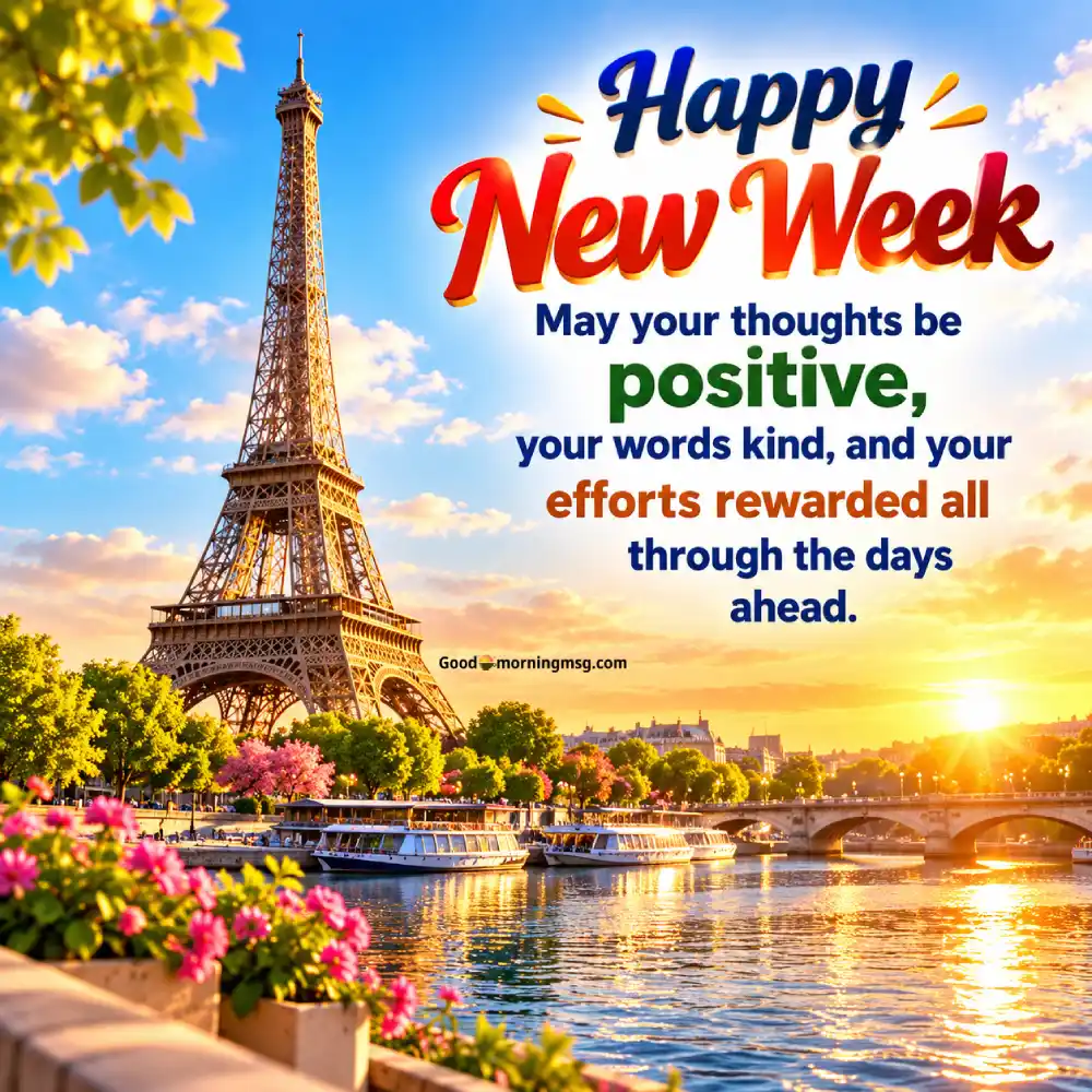 New Week Blessings Images