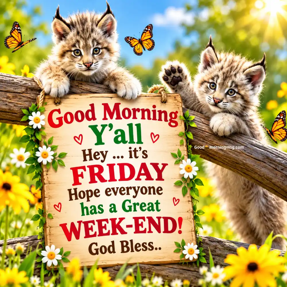 Positive Friday Morning Inspiration