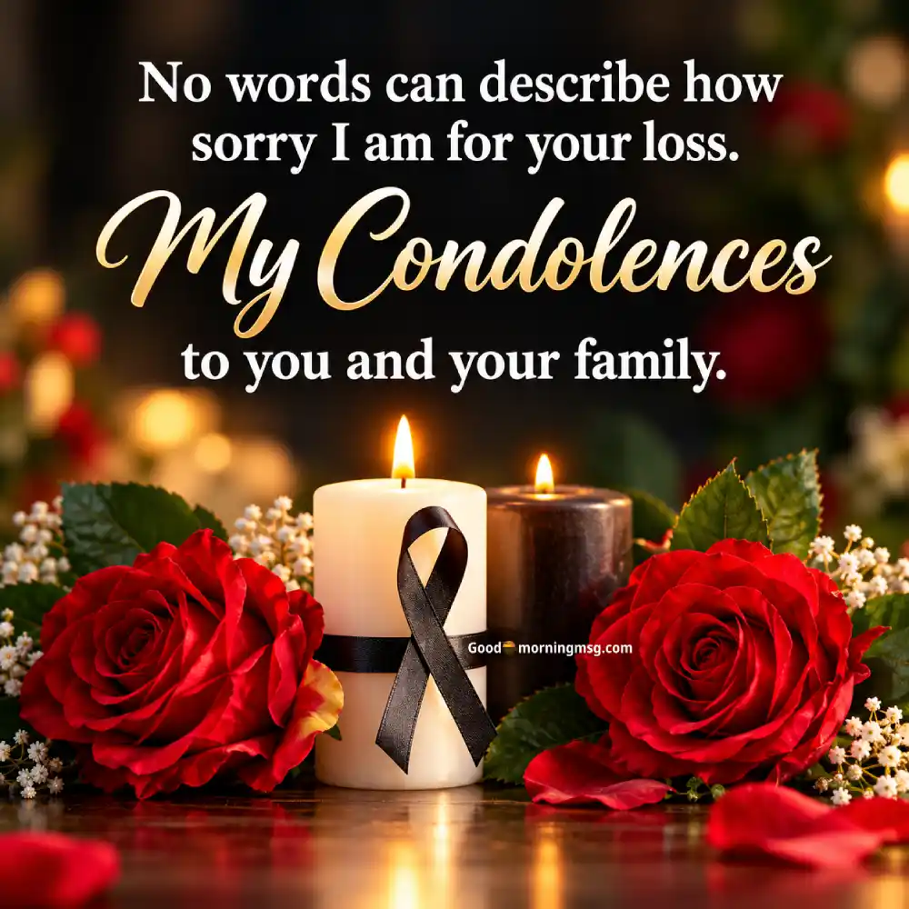 Sorry For The Loss Of Your Mother