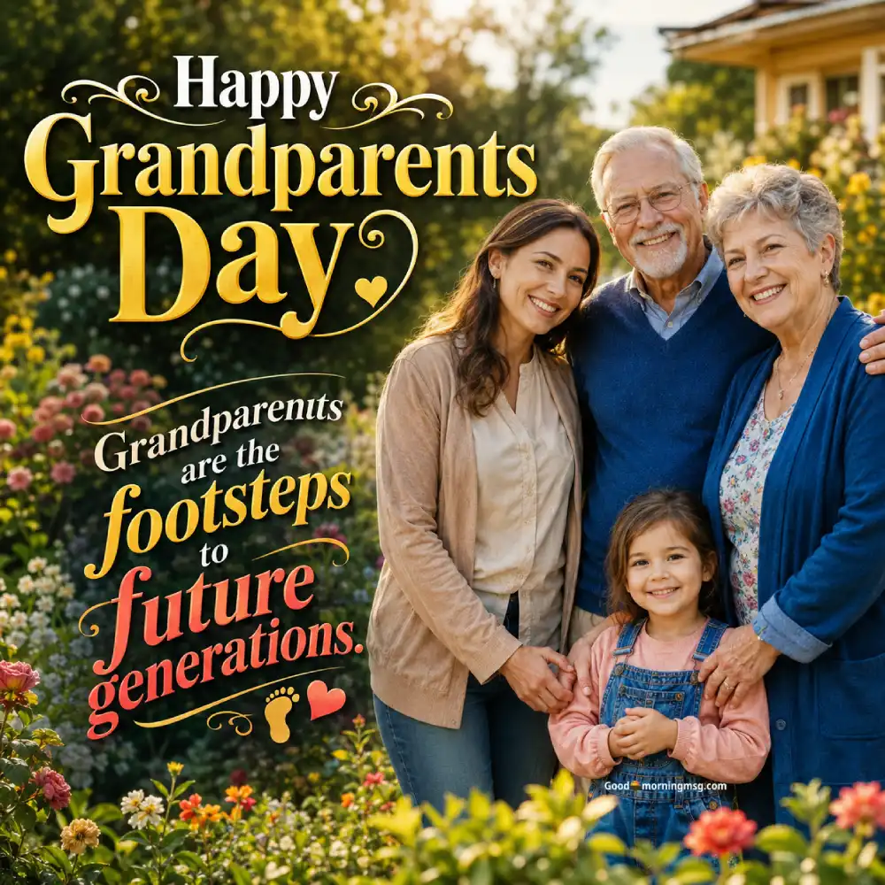 Sweet Messages For Grandparents Day