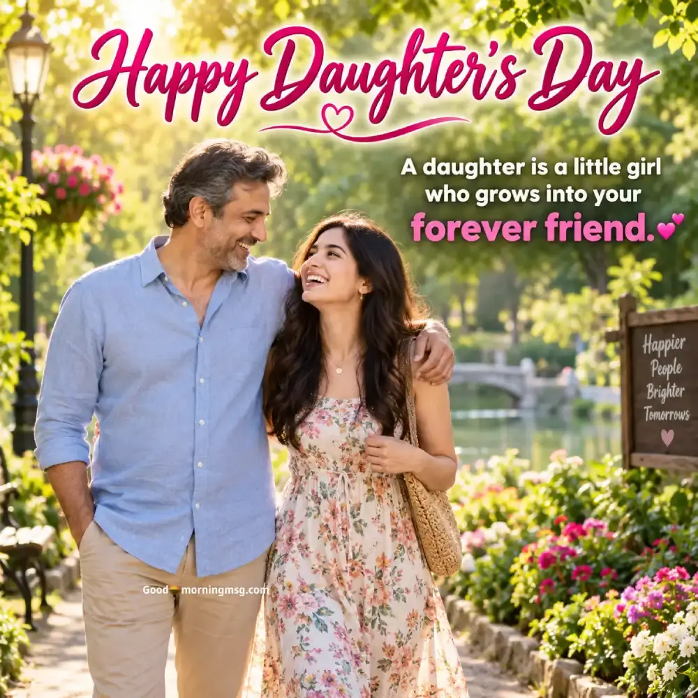 Top 60+ Happy Daughters Day Wishes And Quotes