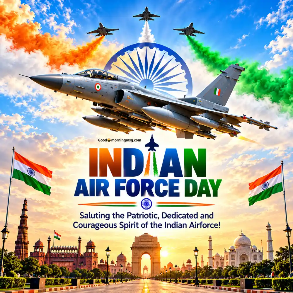 8th October Indian Air Force Day