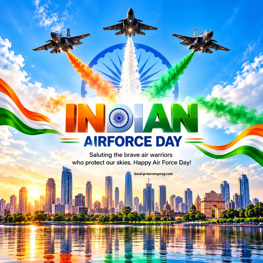 8th October Indian Air Force Day Wishes And Quotes