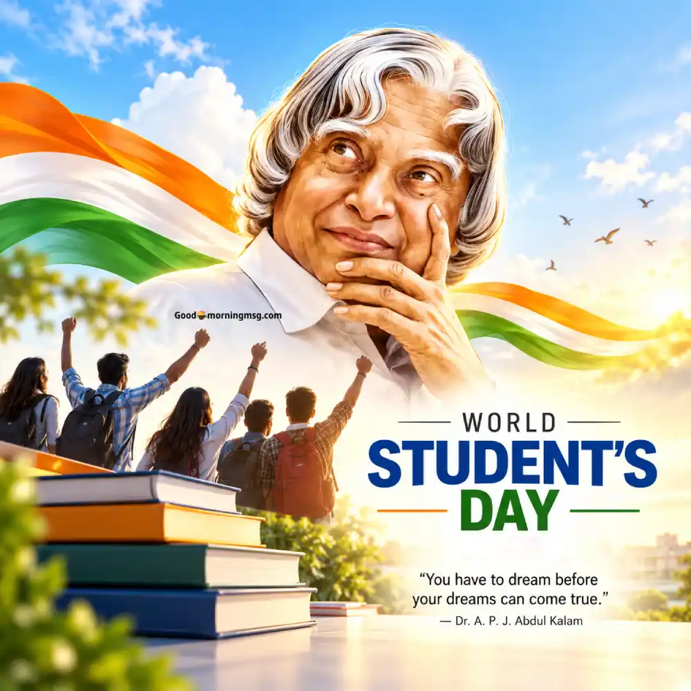 World Students Day Poster